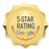 5-star Google reviews