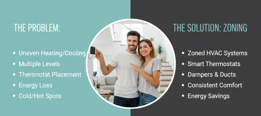 Paramus Split-Level Temperature