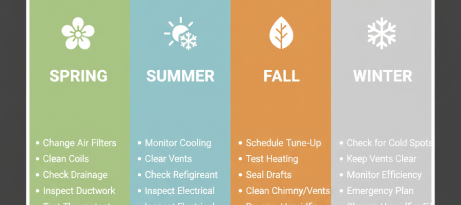 HVAC maintenance checklist