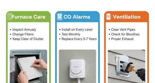 Winter Safety Tips for Your Furnace and CO Prevention