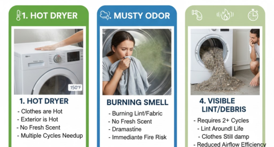 5 Warning Signs Your Dryer Vent Is a Fire Hazard