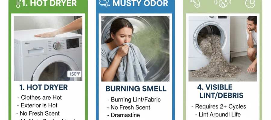 5 Warning Signs Your Dryer Vent Is a Fire Hazard