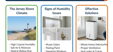How to Deal with Humidity Problems in Jersey Shore Homes?