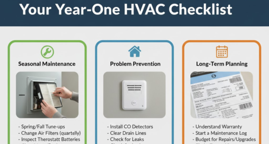 First-Time Homeowner? Here's Your Year-One HVAC Checklist
