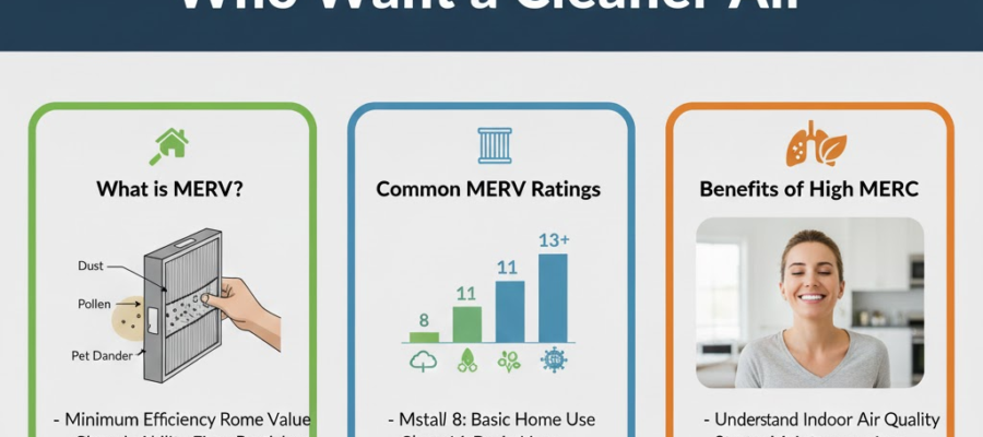 MERV Ratings Explained for Homeowners Who Want Cleaner Air