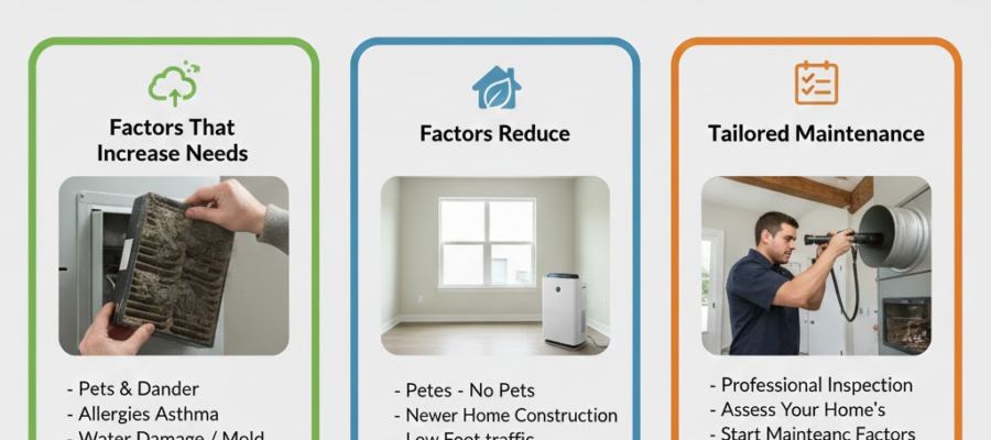 Why the 3 to 5 Year Air Duct Cleaning Rule Doesn't Apply to Every Home