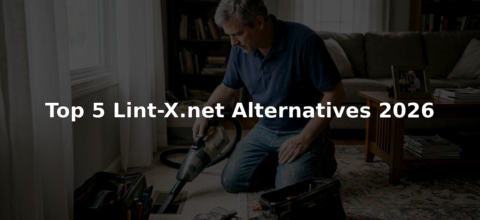 Technician cleaning air duct in home living room